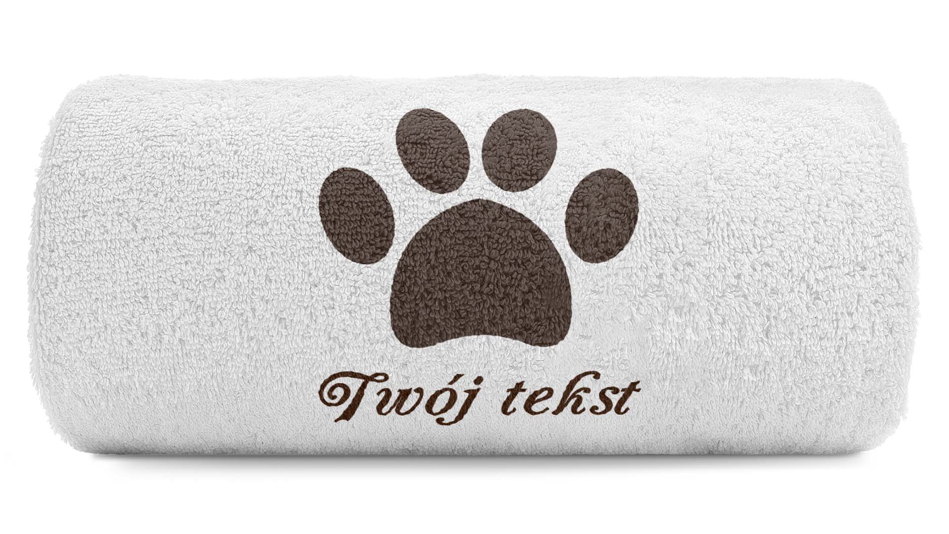 pat15.net Mały ręcznik haft I LOVE MY CAT 100x50 760