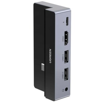 Ugreen Ugreen 5w1 wielofunkcyjny HUB USB Typ C 3.2 Gen 1, HDMI Power Delivery 100 W szary (CM317 70688) CM317 70688