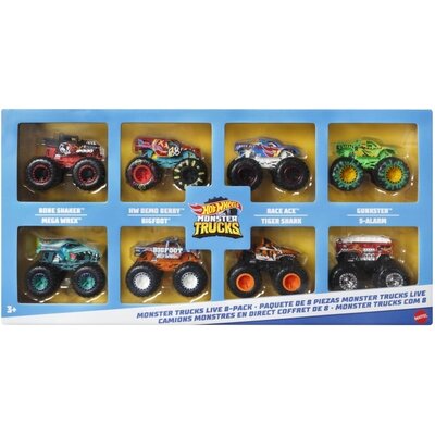 Mattel Samochód Hot Wheels Monster Trucks HDB12 8 szt.)