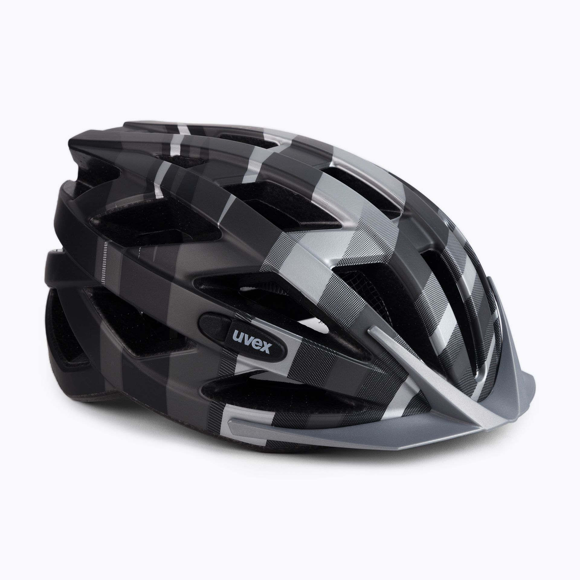 UVEX Air Wing CC Helmet Kids, black/silver matt 56-60cm 2021 Kaski rowerowe S4100480117