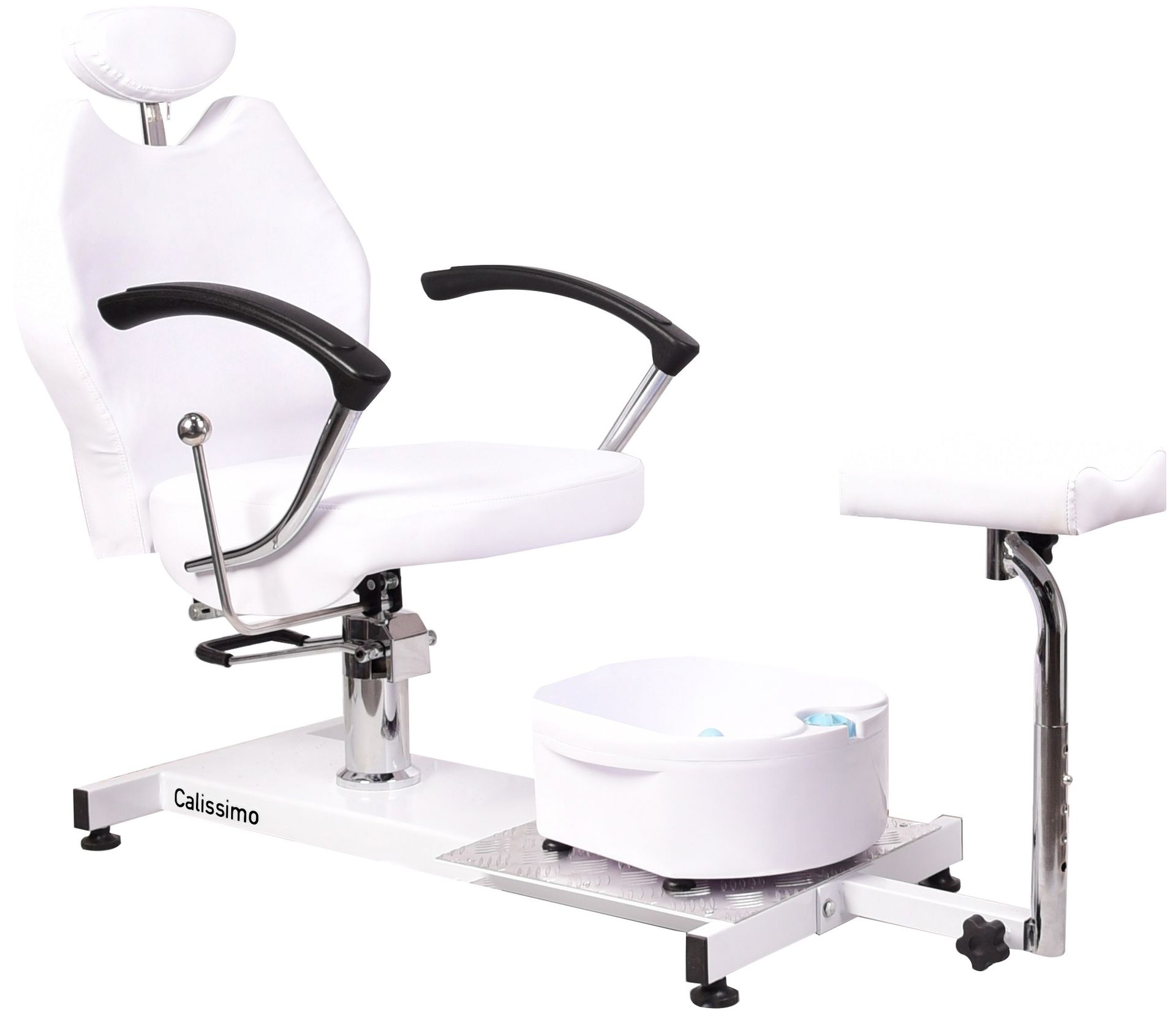 Calissimo Fotel pedicure masażer stóp Kosmetyczny ODCHYLANY ENZO-004W-A