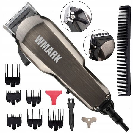 WMARK maszynka fryzjerska NG-102 strzyżarka elektryczna do włosów golarka do włosów brody głowy