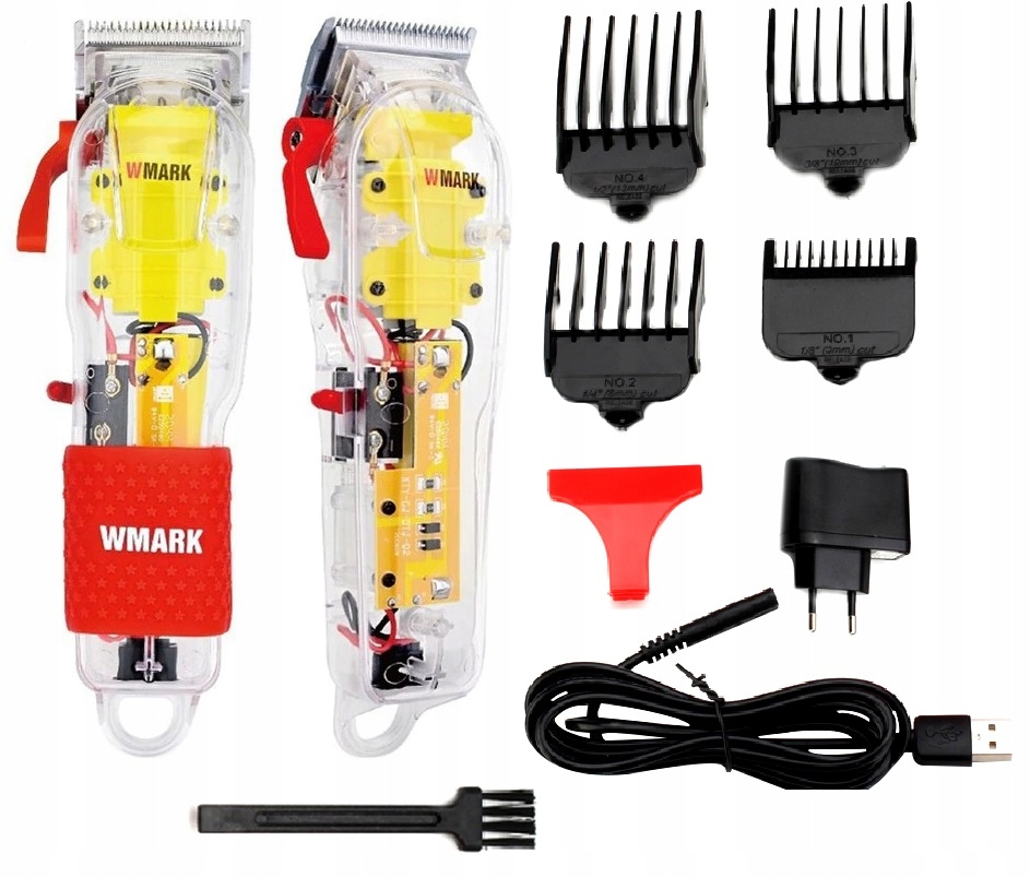 WMARK maszynka fryzjerska NG-108 strzyżarka elektryczna do włosów golarka do włosów brody głowy