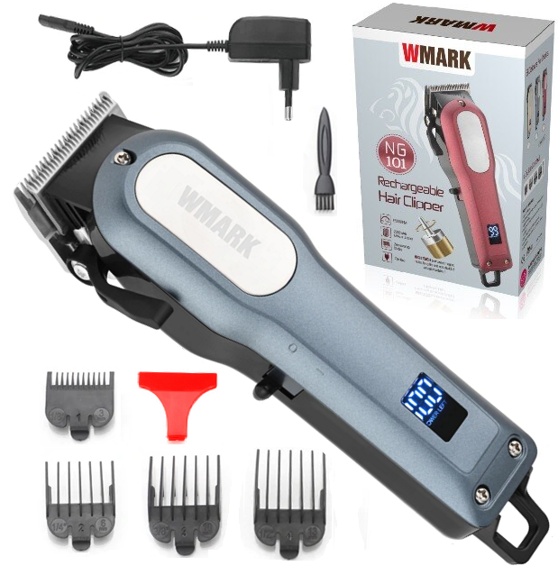 WMARK maszynka fryzjerska NG-101 strzyżarka elektryczna do włosów golarka do włosów brody głowy