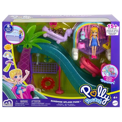 Mattel Polly Pocket Słoneczny park wodny Zestaw HDW63 HDW63