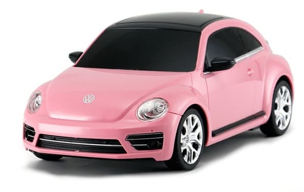 Rastar Volkswagen Beetle 1:24 RTR (zasilanie na baterie AA) - różowy RAS/76200-PNK