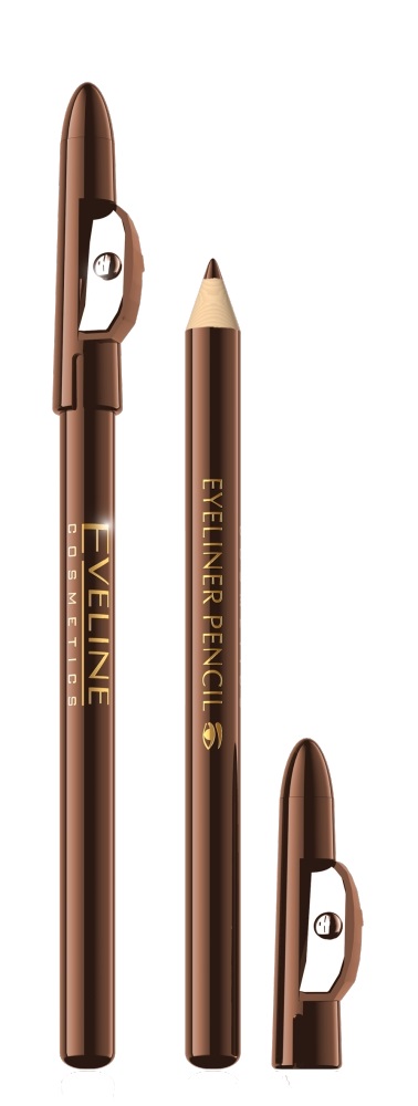 Eveline Eyeliner Pencil kredka do oczu krótka