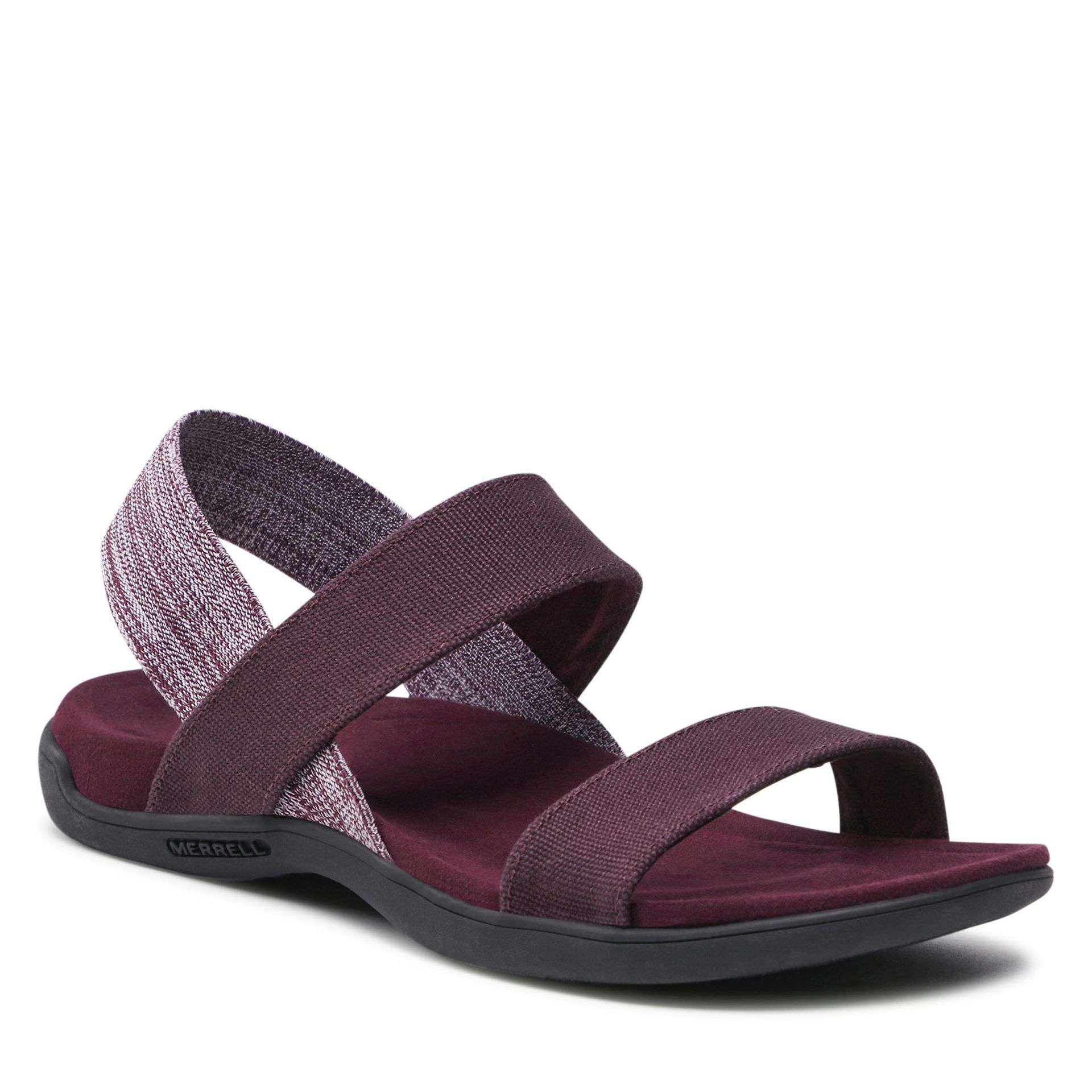 Merrell Sandały District Finley Strap J004208 Burgundy