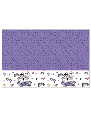 PROCOS DISNEY Obrus urodzinowy Myszka Minnie i Jednorożec - 120 x 180 cm - 1 szt. 90228