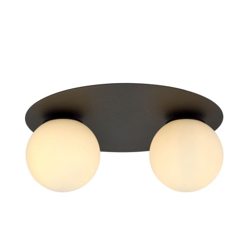 Emibig Solar lampa sufitowa 2-punktowa czarna/biała 1127/2 1127/2