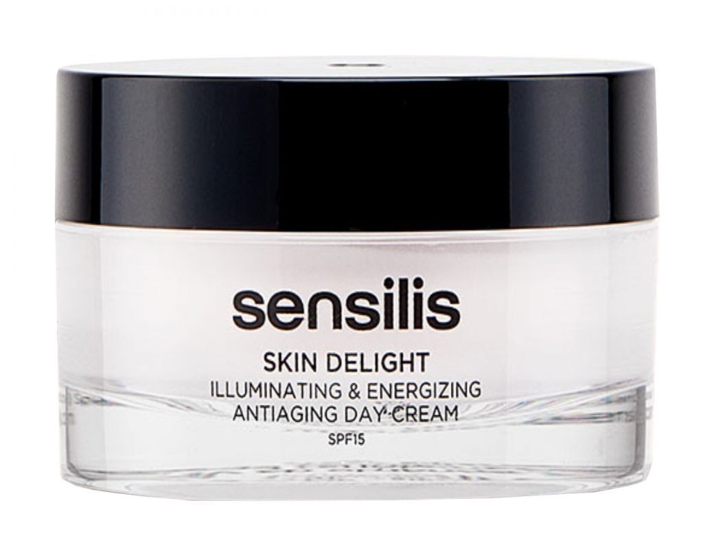 SENSILIS Sensilis Skin Delight rozświetlający i rewitalizujący przeciwzmarszczkowy krem na dzień SPF 15 50 ml