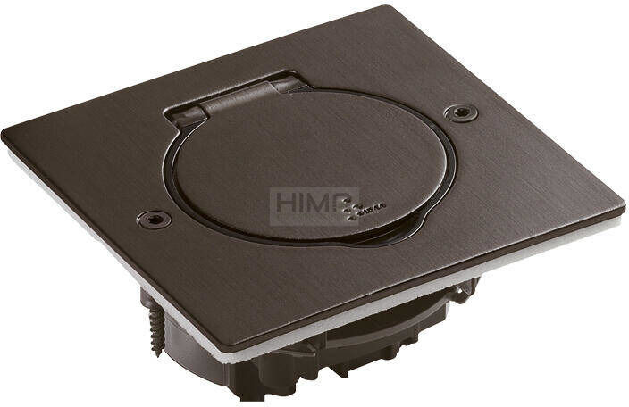 Legrand Kwadratowa pokrywa do gniazd pojedyncza GRAFIT 089750 089750