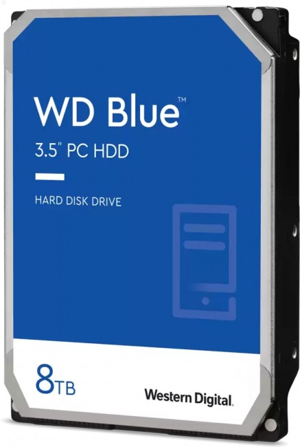 WD Blue HDD 8TB 3,5