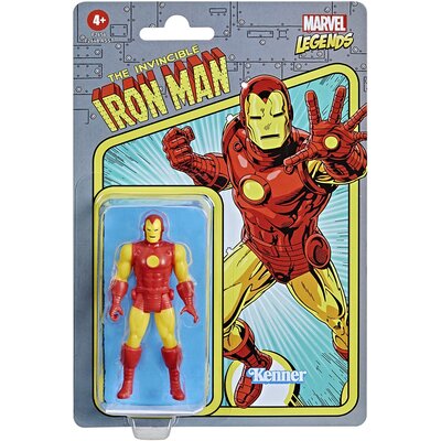 Hasbro Figurka Marvel Legends Retro 3.75 Iron Man F2656