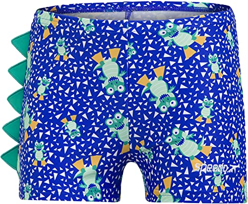Speedo Corey Croc Digital Swim Briefs chłopięce Beautiful Blue/Emerald/Mango/Aqua miętowy/biały 3 Lat 811336D822