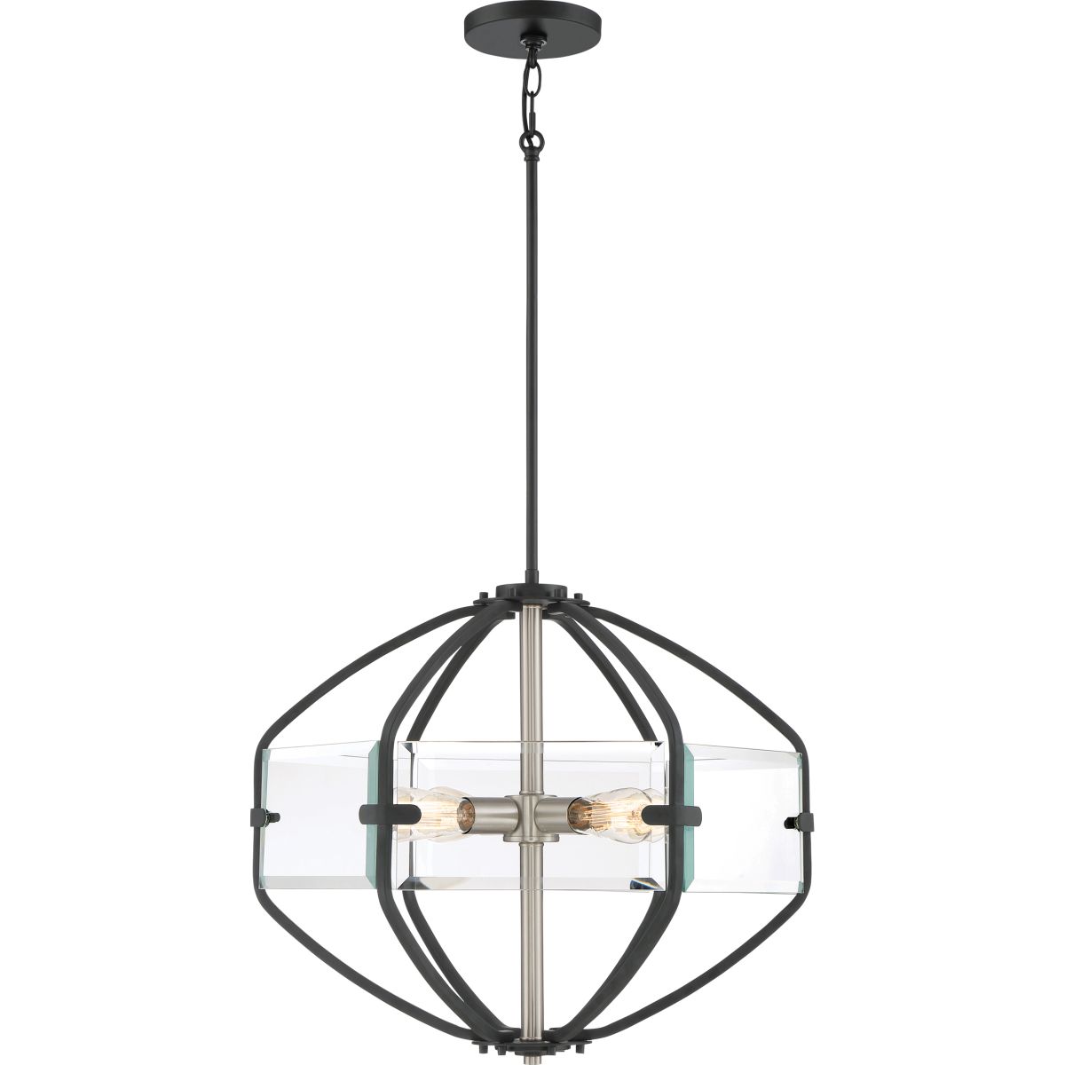 Quoizel Vessel QZS-VS2824EK lampa wisząca 4x60W/E27 QZS-VS2824EK