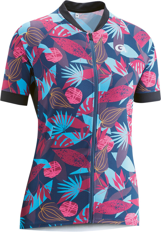 Gonso Nadiza SS Fullzip Jersey Women, kolorowy EU 36 | S 2022 Koszulki kolarskie