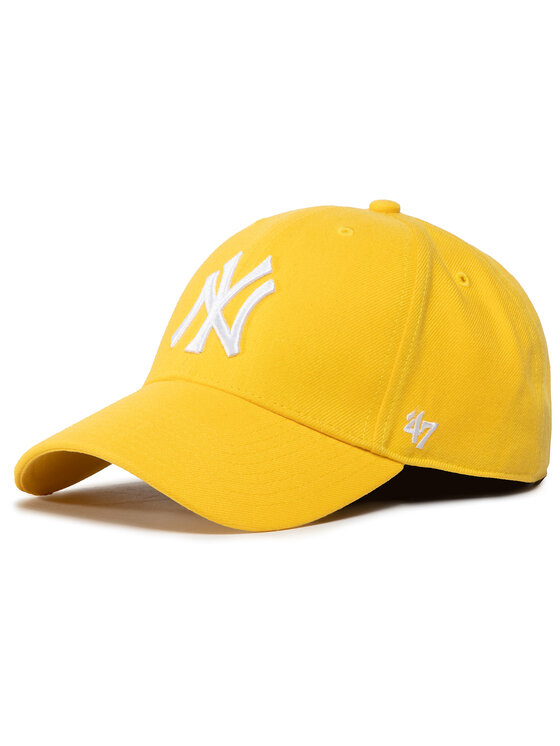 New York 47 Brand Czapka z daszkiem Mlb Yankees '47 Mvp Snapback B-MVPSP17WBP-YE Żółty