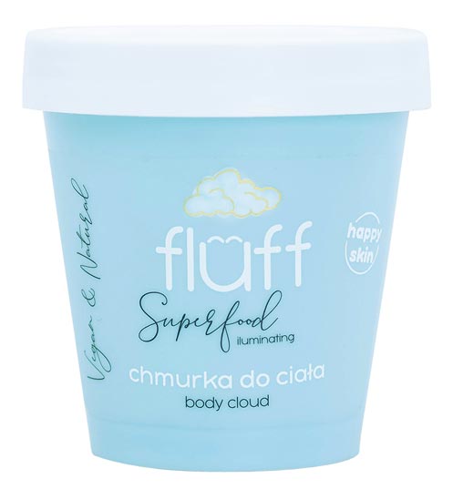 Fluff Rozświetlająca Chmurka Do Ciała 150g