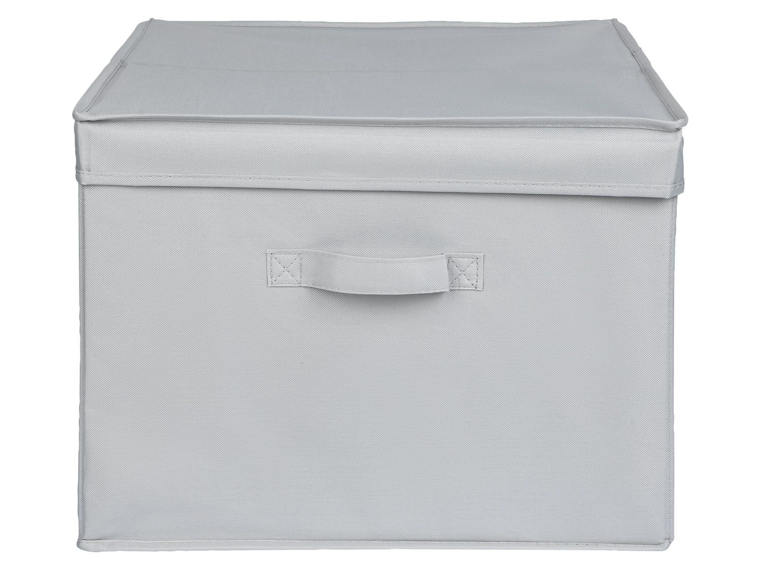 LIVARNO LIVING LIVARNO LIVING Pudełka do przechowywania lub organizer do szuflad, 1 sztuka lub 2 sztuki (Szare pudełko do przechowywania z pokrywką) 4055334562652