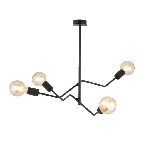 Emibig FRIX 4 BLACK 1126/4 nowoczesna lampa sufitowa żyrandol design 1126/4