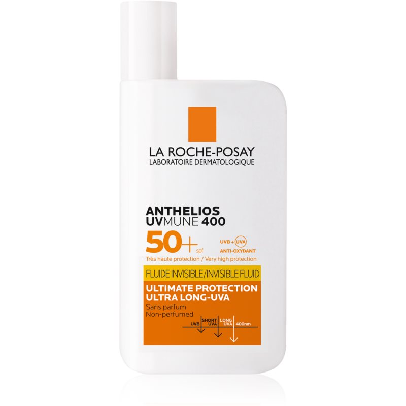 Opinie o LA ROCHE-POSAY ANTHELIOS Invisible Fluid SPF 50+, 50ml
