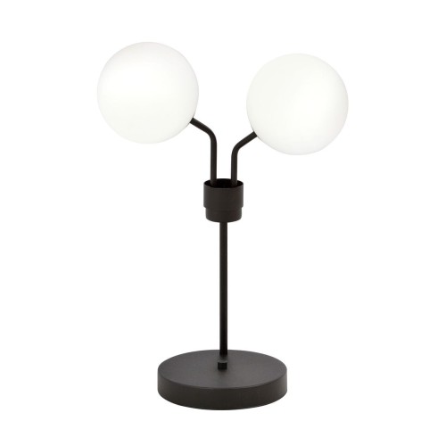 Emibig NOVA LN2 BLACK/OPAL 1138/LN2 nowoczesna lampka nocna klosze 1138/LN2