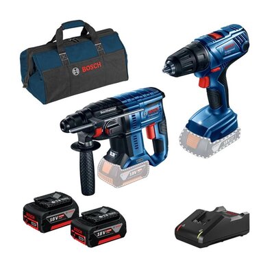 Bosch Zestaw GSR 180-LI + GDX 180-LI