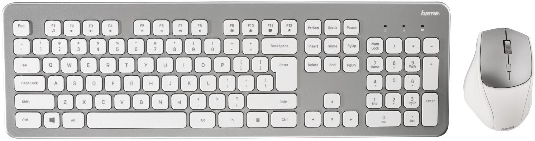 Hama zestaw KMW-700 biały