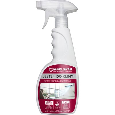 NANOCLEAN Płyn czyszczący do urządzeń klimatyzacyjnych NANOCLEAN Air 4Home AC-89G500L 500 ml AC-89G500L