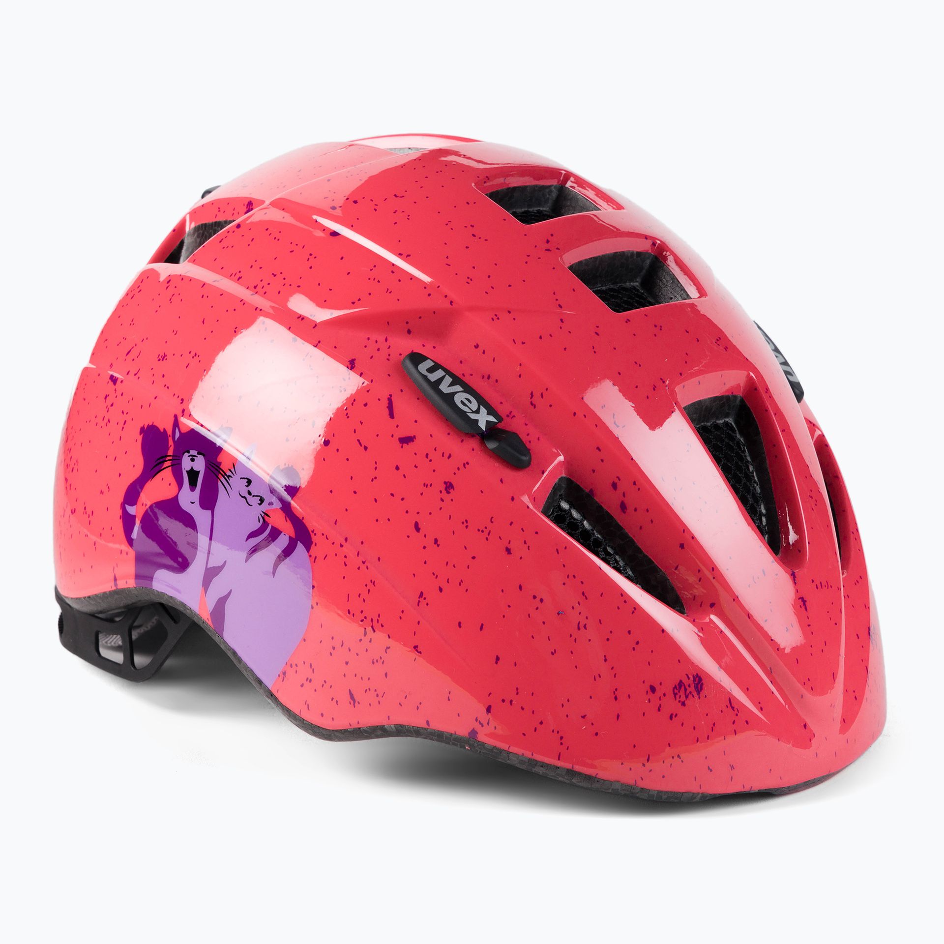 UVEX Kid 2 Kask rowerowy Dzieci, różowy 46-52cm 2022 Kaski dla dzieci S4143063315