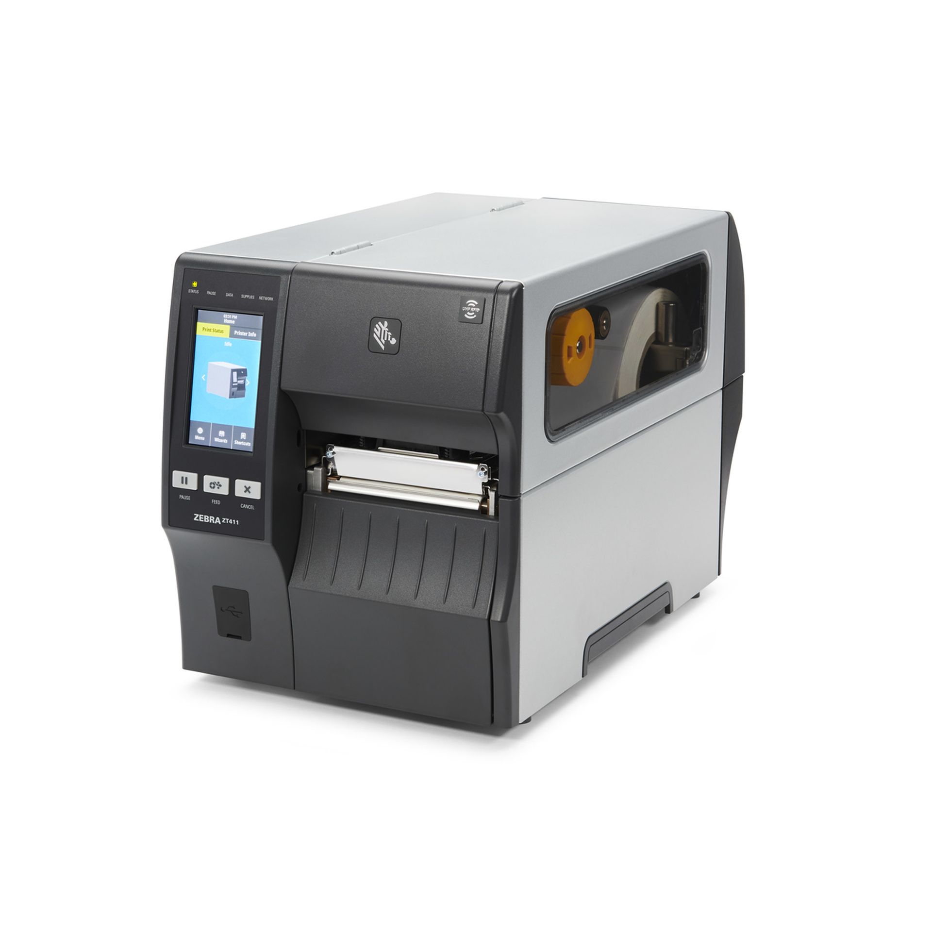 Zebra- drukarka etykiet termotrans. ZT411 300dpi - DARMOWY PACZKOMAT OD 699zł