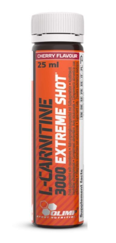 Olimp L-Karnityna - L-Carnitine 3000 Extreme shot wiśnia 25ml