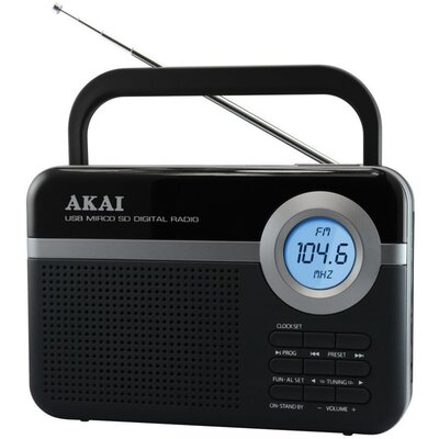 Akai PR006A-471U czarno-srebrne