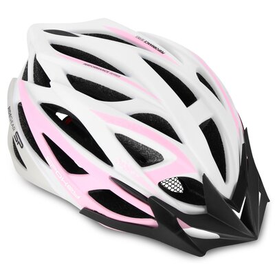 Spokey Kask rowerowy MTB lekki z daszkiem r. 55-58 cm FEMME
