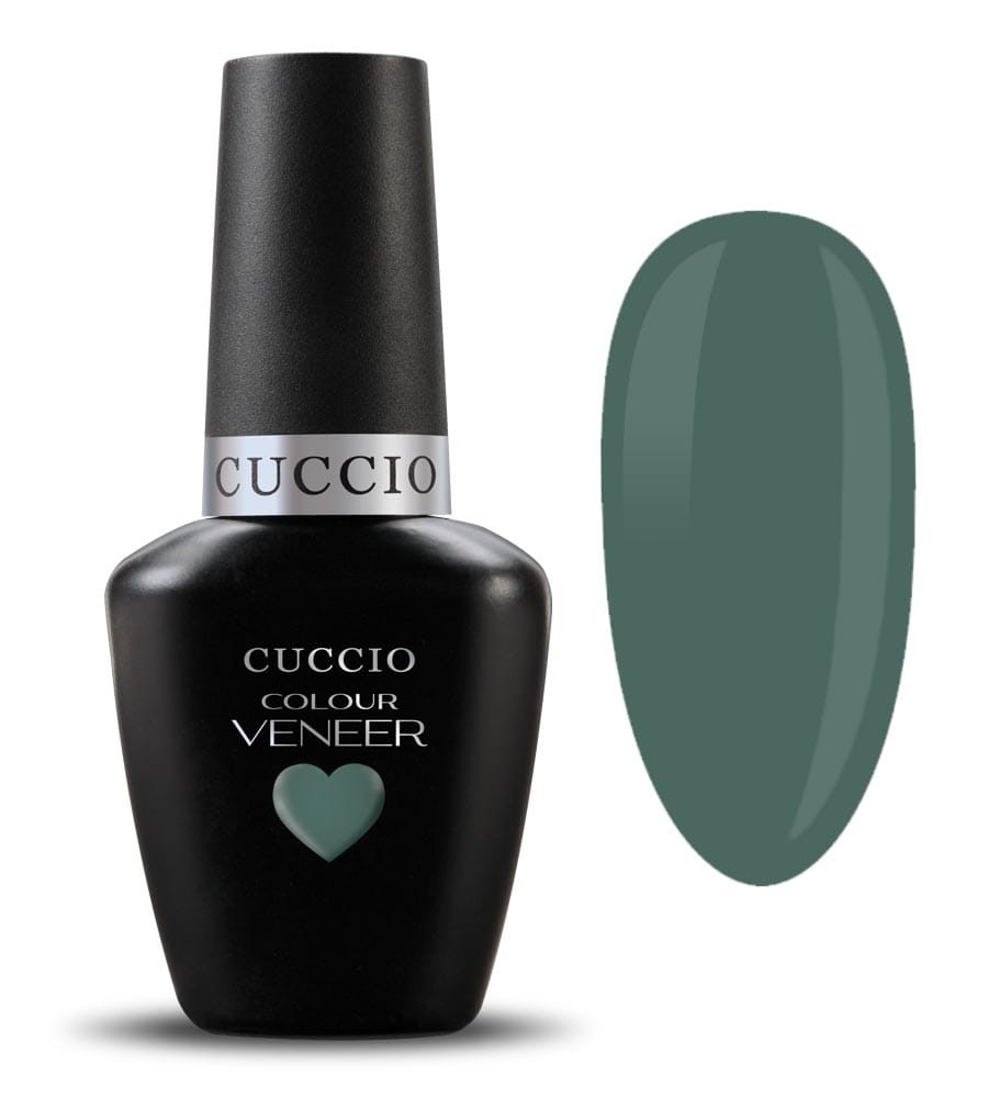 Cuccio 6046 Zielony, khaki żel kolorowy Veneer 13 ml Dubai Me an Island U6046-LED