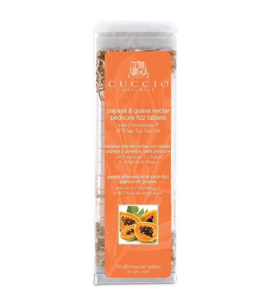 Cuccio Naturale Tabletki do pedicure Papaya 24 szt U3157