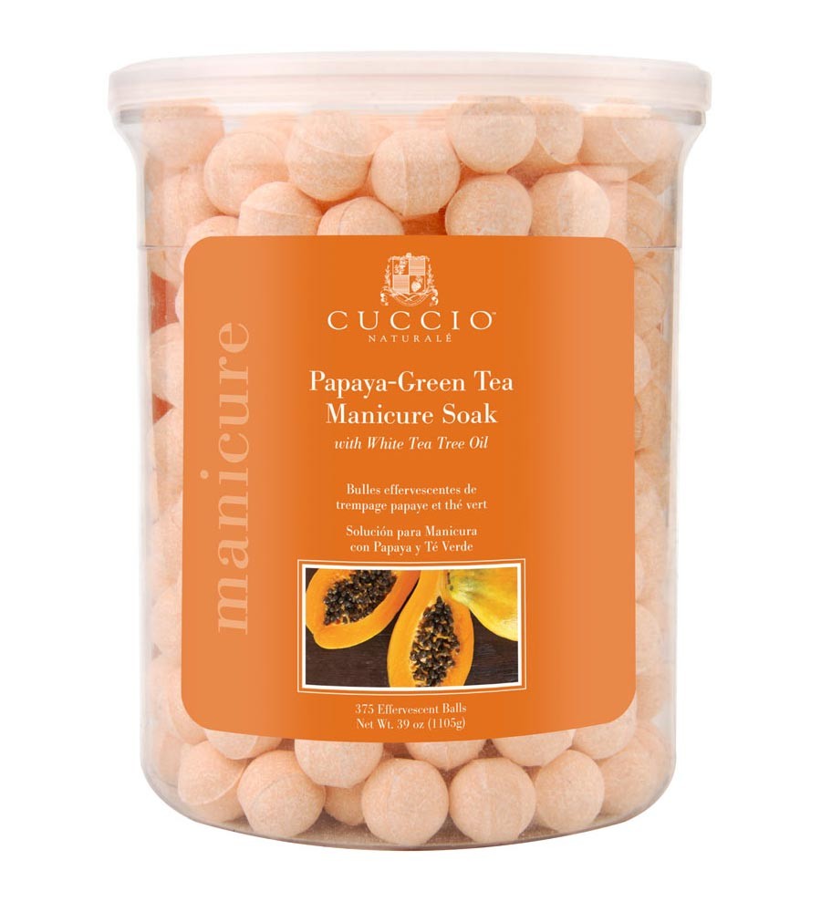 Cuccio Naturale Kulki sanitarne Papaya 100 szt U3029