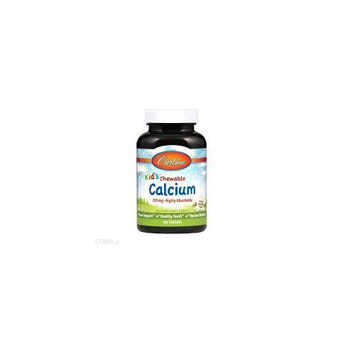 Carlson Labs Kid's Chewable Calcium 60 Tablets