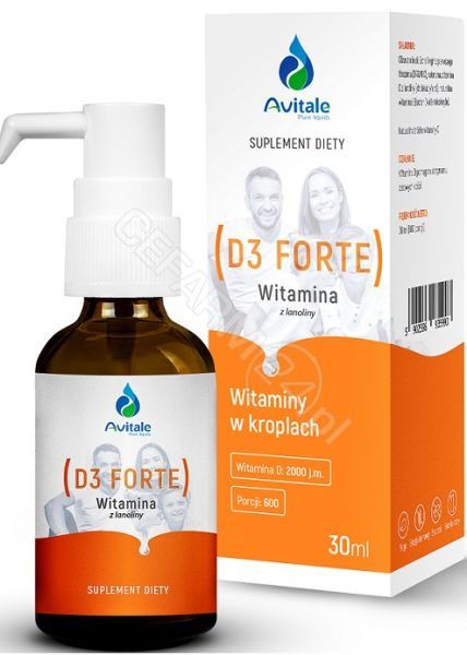 MEDICALINE Avitale Witamina D3 FORTE 30 ml
