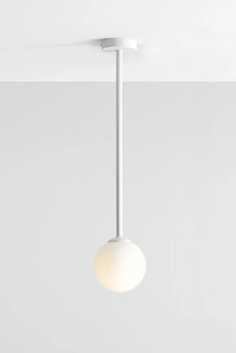 Aldex Pinne Medium lampa wisząca 1-punktowa biała 1080PL_G_M 1080PL_G_M