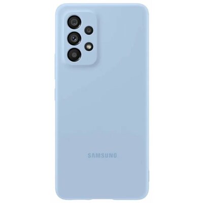 Samsung Silicone Cover gumowe silikonowe etui pokrowiec Galaxy A53 niebieski (EF-PA536TLEGWW) EF-PA536TLEGWW