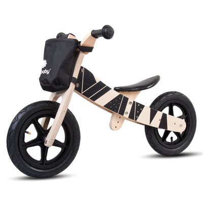 SUN BABY Rowerek Biegowy Drewniany 2w1 Twist