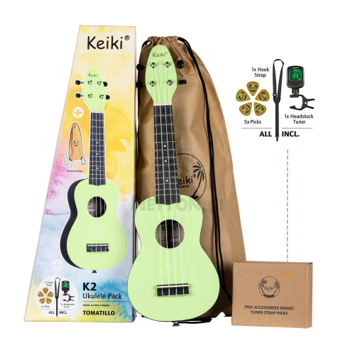 Ukulele sopranowe + akcesoria K2-TMO
