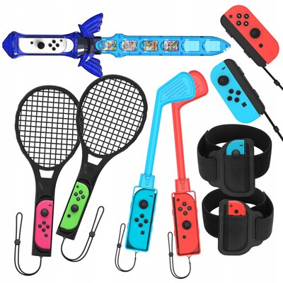 JYS Zestaw akcesoriów JYS Ns236 do Nintendo Switch/Switch Oled