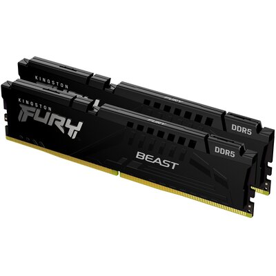 Kingston Fury Beast Black 16GB 2x8GB 6000MHz DDR5 CL40 KF560C40BBK2-16