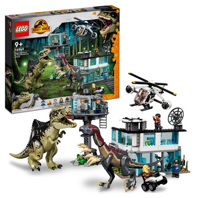 LEGO Jurassic World Atak giganotozaura i terizinozaura 76949