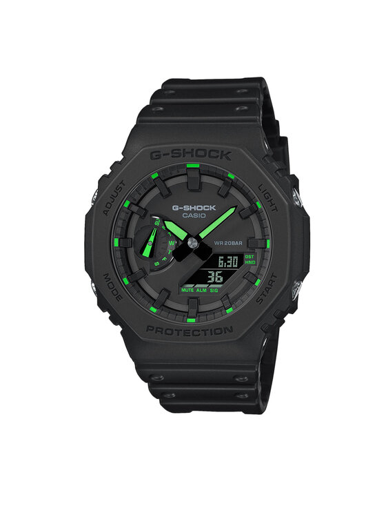 G-Shock Zegarek GA-2100-1A3ER Neon Accent Series -