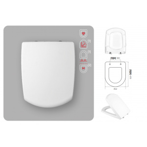 CEDO S643V531 Carina Deska wc