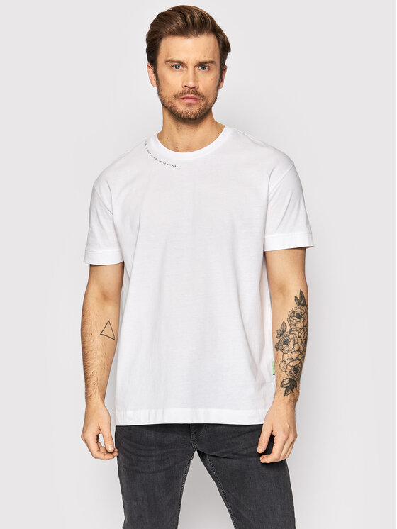 Outhorn T-Shirt TSM607 Biały Regular Fit